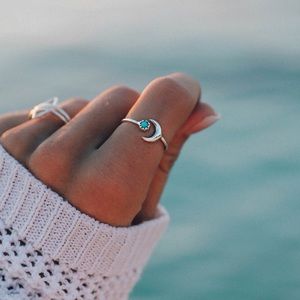Cute moon pura vida ring!